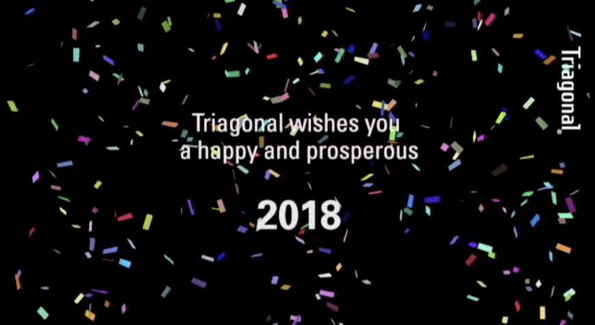 Happy new year from Triagonal 2018