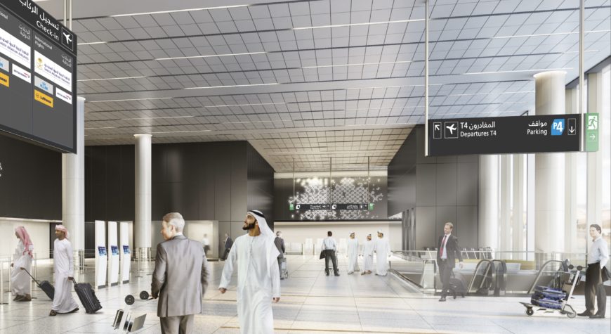 Rendering from King Khalid International Airport